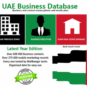 UAE Mobile Number Database & Companies Email Address 5+ Millions List Buy Now