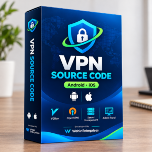 VPN App Source Code for Android & iOS – V2Ray, OpenVPN & Admin Panel